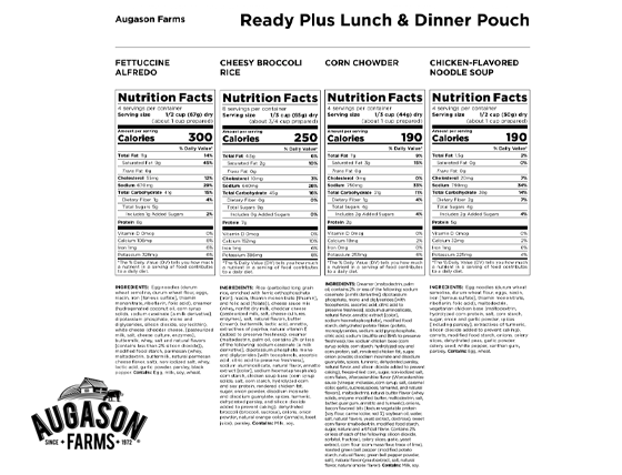 Augason Farms: READY PLUS Breakfast Variety Pouch